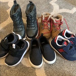 Lot of size 7 and 7.5 toddler shoes